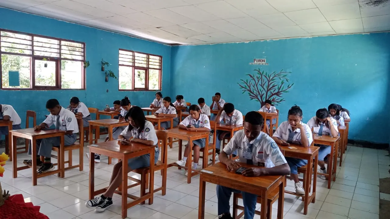 Pelaksanaan Ujian Sekolah Berbasis Andorid